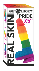 7.5" Pride Dildo - Rainbow