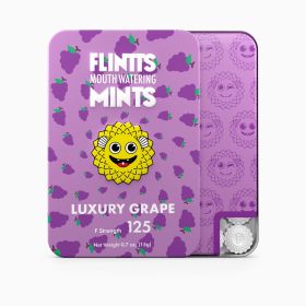 Flintts Mouth Watering Mints Luxury Grape - F-Strength 125