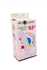 8.5" Confetti Cock