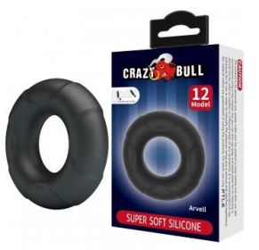 Arvell - Cockring Super Soft Silicone - Black