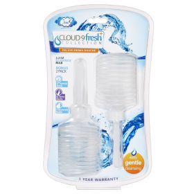 Cloud 9 Fresh and Portable Anal Enema Douche Squeeze Bulb 2 Pack 3.3oz