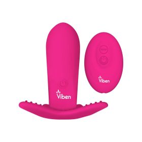 Intrigue Insertable Butterfly Panty Vibe - Hot Pink