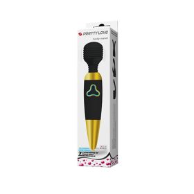 Pretty Love Body Wand With Led Light (Option: Black and Gold)