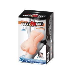 Crazy Bull No Lube Masturbator Sleeve (Option: Realistic Pussy SkinLike Texture)