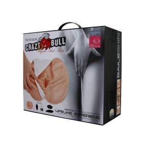 Crazy Bull the Realistic Skin (Option: Like Texture Vagina and Anal Masturbator Vibration and Double Entrance)