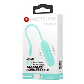 Pretty Love Joyce Vibrating Egg (Option: Turquoise)