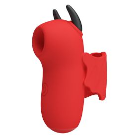 Magic Devil Finger Vibrator (Option: Red)