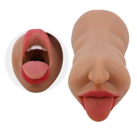 Sarah Mouth Masturbator Sleeve (Option: Brown)