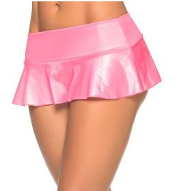 Wet Ruffle Skirt (Option: Small/medium  Wet Pink)