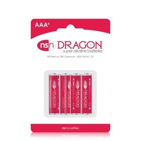 Dragon (Option: Alkaline Batteries  AAA  4 Pack)