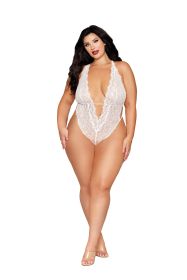 Teddy and Harness Dmnd (Option: Queen Size  White)