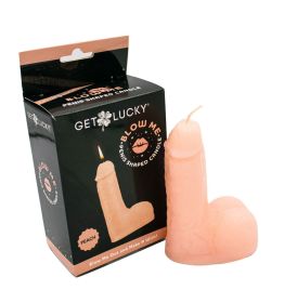 Blow Me Penis Candle (Option: Peach)
